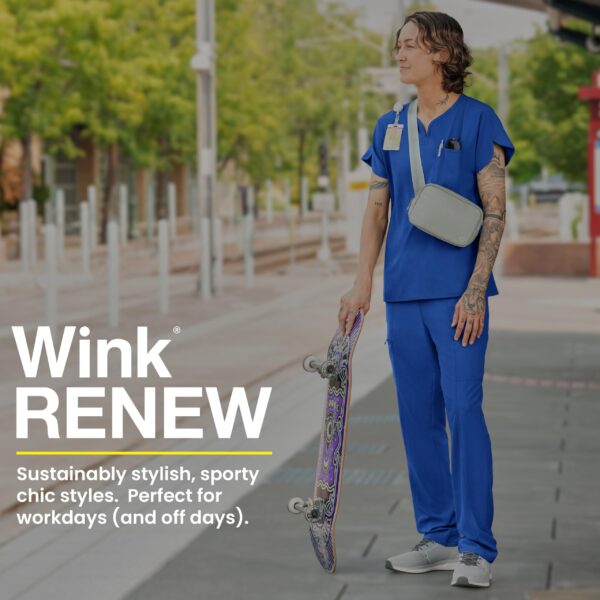 Wink Renew Women's High Waist Slim Leg Scrub Pant product image