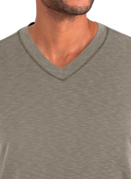 Maevn Men Short Sleeve Modal Tee in Taupe product image