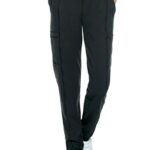 Urbane Impulse 9208 jogger scrub pant in Black