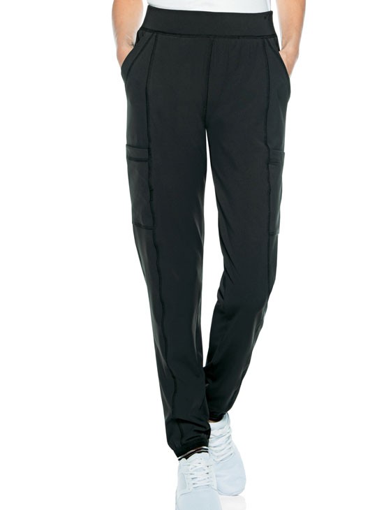 Urbane Impulse 9208 jogger scrub pant in Black