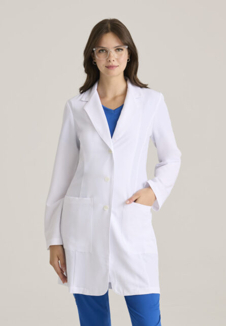 Grey's Anatomy Signature Morgan Lab Coat -2 Pocket 35" Coat - Image 1