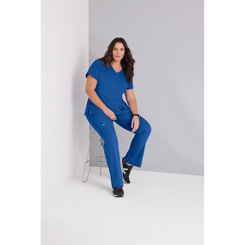 BARCO Grey's Anatomy Scrubs - Mia Scrub Pant for Women, Elastic Back Waist, Low-Rise Shaped Leg Women's Scrub Pant product image