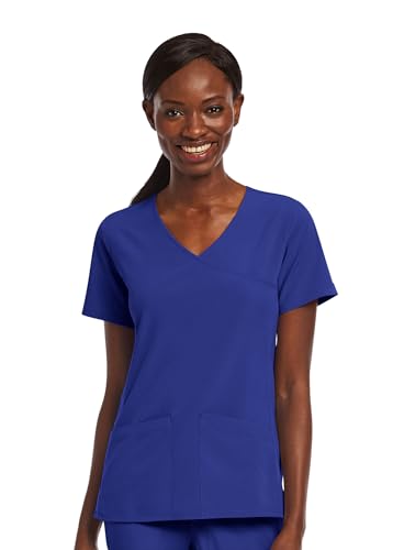Maevn Matrix Impulse Women’s Mock Wrap Top in Galaxy Blue product image