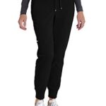 Mid-Rise 5-Pocket Jogger Scrub by Grey's Anatomy by Barco in Black product image