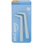 HICCAWAY Hiccup Straw, Clinically Proven, Stop Hiccups, Light Blue, 2Pack product image