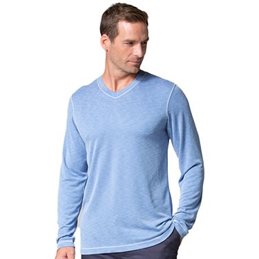 Maevn Uniforms Men's Modal Knit Curved V-Neck Underscrub Top product image