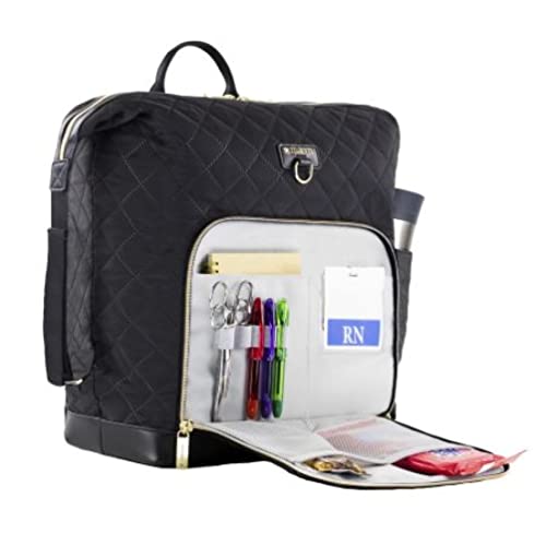 Maevn ReadyGO Water-Resistant Clinical Tote Backpack in New Llama (Convertible Hobo Backpack in Convertible Hobo Backpack Black product image
