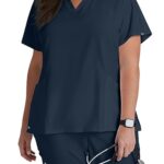 Grey's Anatomy Signature Women's GNT019 Astra V-Neck Scrub Top product image