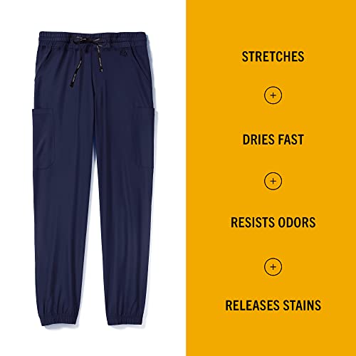 Carhartt Scrubs C56106 Men's Force® Modern Fit Twill Jogger Pant in Navy product image