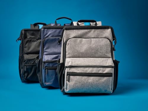 Nurse Mates Signature Backpack | Enhanced Durability | Laptop Compartment | Insulated Pocket in Navy product image
