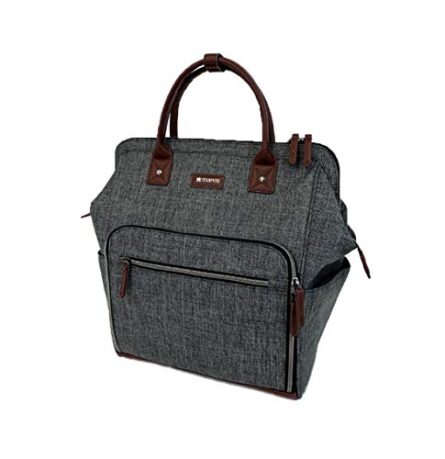 Maevn ReadyGO Water-Resistant Clinical Tote Backpack in Heather (Heather) in Heather product image