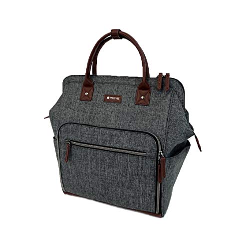 Maevn ReadyGO Water-Resistant Clinical Tote Backpack in Heather (Heather) in Heather product image