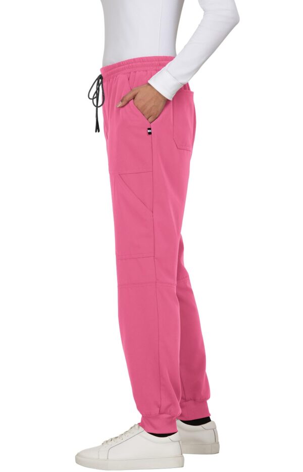 KOI Next Gen Women's 7 Pocket Good Vibe Jogger Scrub Pants with 4-Way Stretch and Elastic Waistband product image