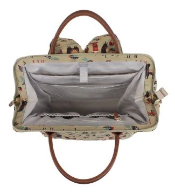 Maevn ReadyGO Water-Resistant Clinical Tote Backpack in Heather (Beige Llama) product image