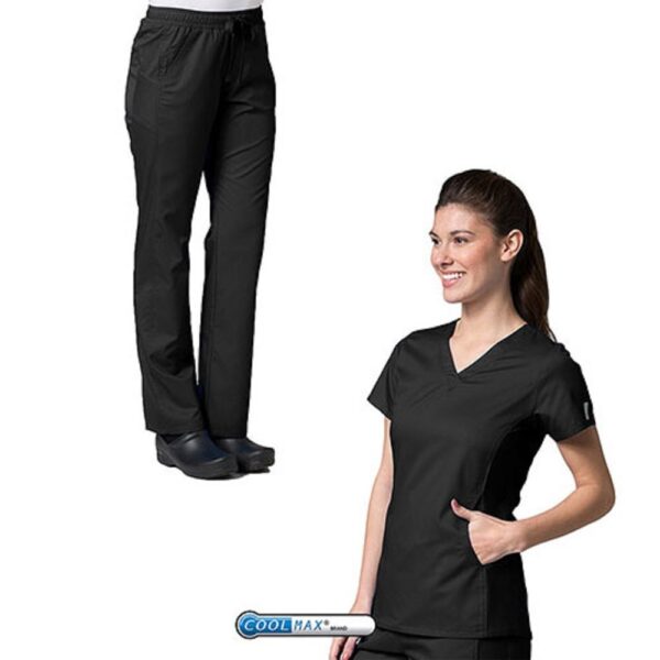 EON Active by Maevn 1718 Sporty Mesh Top & 7318 Pant Scrub Set EON Active by Maevn 1718 Sporty Mesh Top & 7318 Pant Scrub Set product image