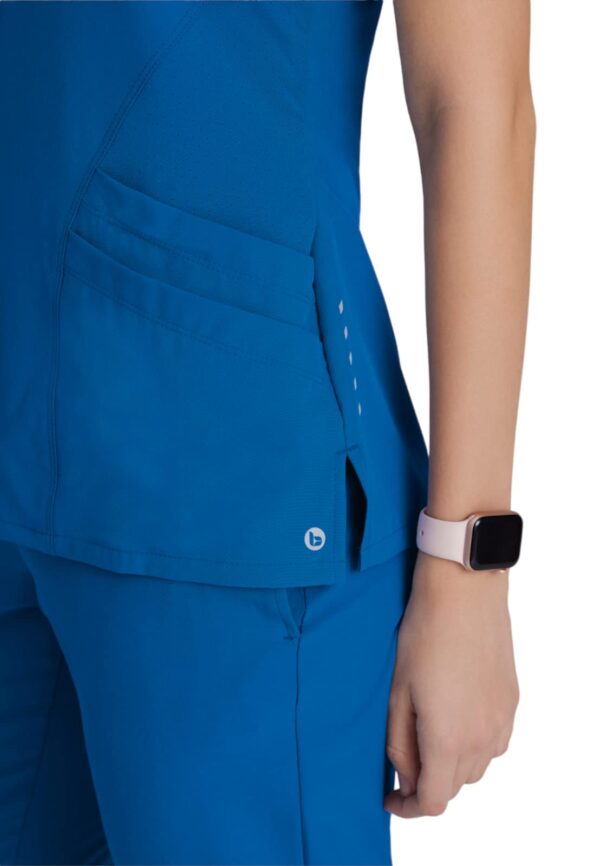 BARCO One Boost Scrub Set for Women - Sporty V-Neck Top, Eco-Friendly Fabric, 4-Way Stretch Women's Jogger Scrub Set product image