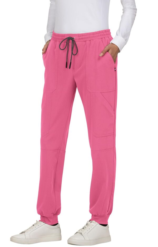 KOI Next Gen Women's 7 Pocket Good Vibe Jogger Scrub Pants with 4-Way Stretch and Elastic Waistband product image