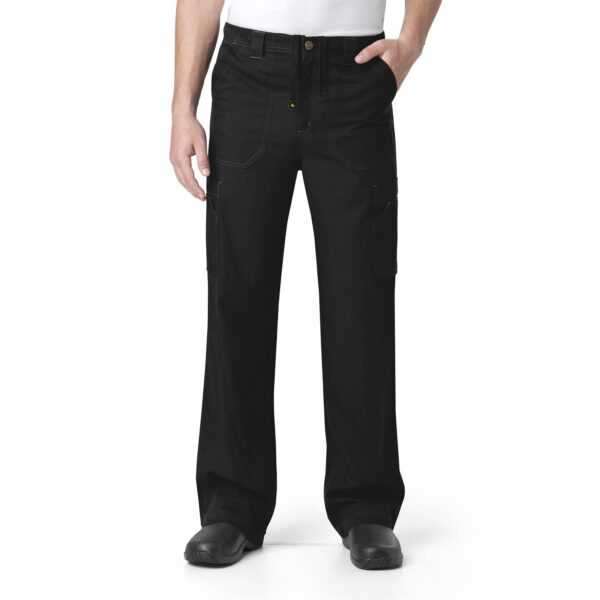 Carhartt Scrubs C54108 Men's Classic Fit Ripstop Boot Cut 8-Pocket Cargo Pant - Black Carhartt Scrubs C54108 Men's Classic Fit Ripstop Boot Cut 8-Pocket Cargo Pant in Black product image