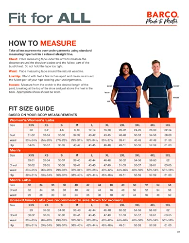 BARCO One Boost Scrub Set for Women - Sporty V-Neck Top, Eco-Friendly Fabric, 4-Way Stretch Women's Jogger Scrub Set in Indigo Navy product image