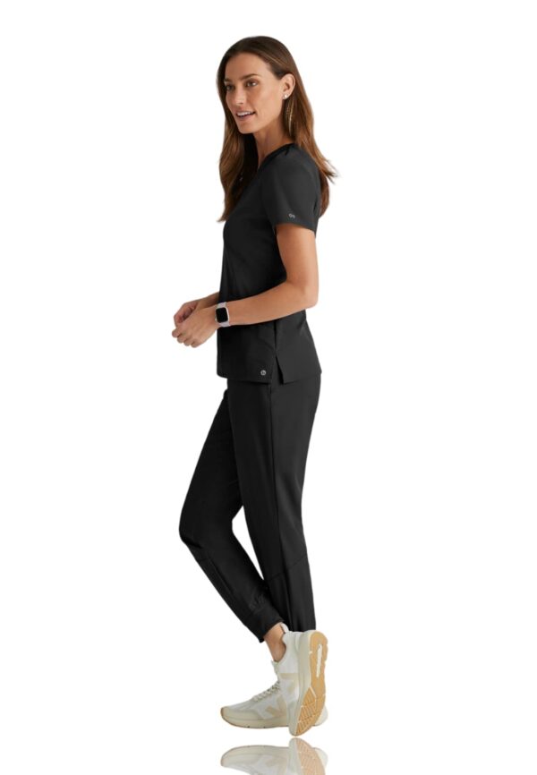 BARCO One Boost Scrub Set for Women - Sporty V-Neck Top, Eco-Friendly Fabric, 4-Way Stretch Women's Jogger Scrub Set product image