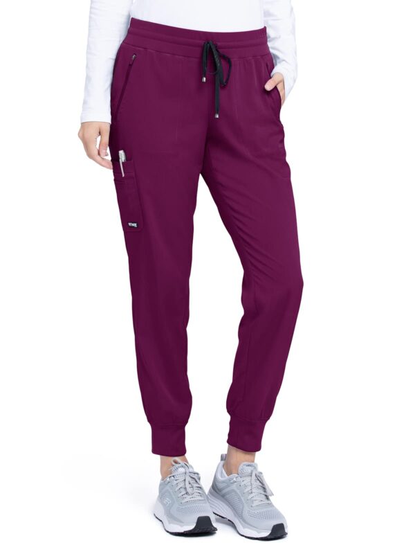 BARCO Grey's Anatomy Stretch GRSP537 Women's Eden Scrub Pant Wine LP product image