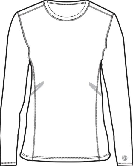 Med Couture Layers Long Sleeve Underscrub for Women 360° Stretch Tee product image