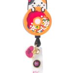 KOI Betsey Johnson BA156 Retractable Badge Donut Kitty O in Donut Kitty product image