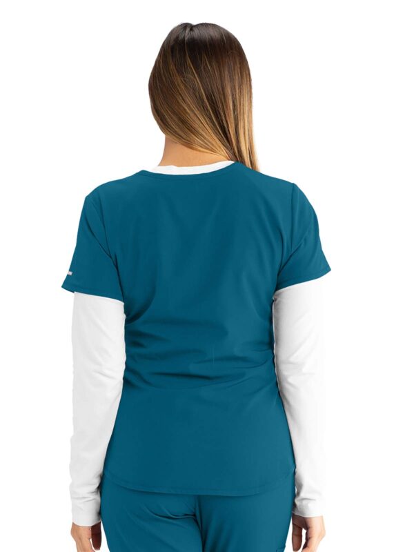 Skechers SK101 Virtual V-Neck Top Bahama in Bahama product image