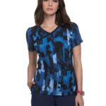 KOI Lite Stretch Women's 1049PR Raquel Scrub Top product image