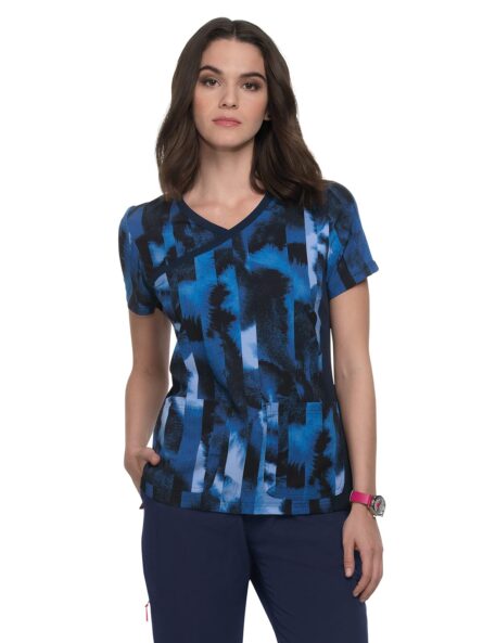 KOI Lite Stretch Women's 1049PR Raquel Scrub Top product image