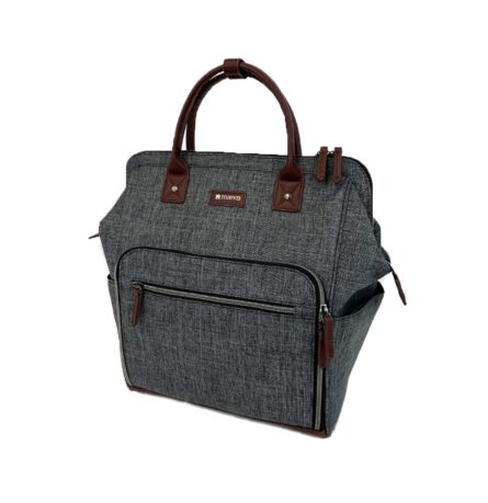 Maevn ReadyGO Water-Resistant Clinical Tote Backpack in Heather (Heather) in Heather product image