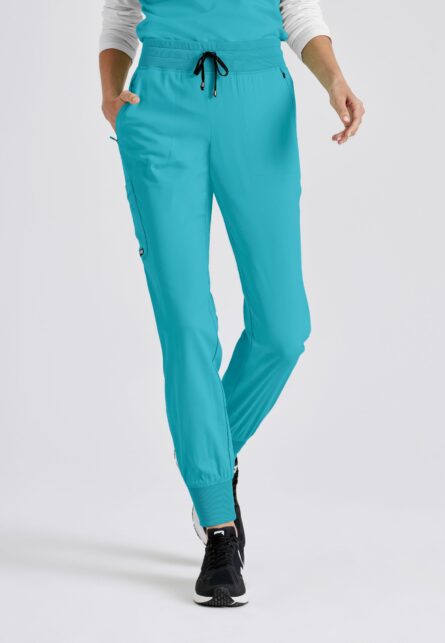 Eden 5-Pocket Mid-Rise Jogger Scrub Pant product image