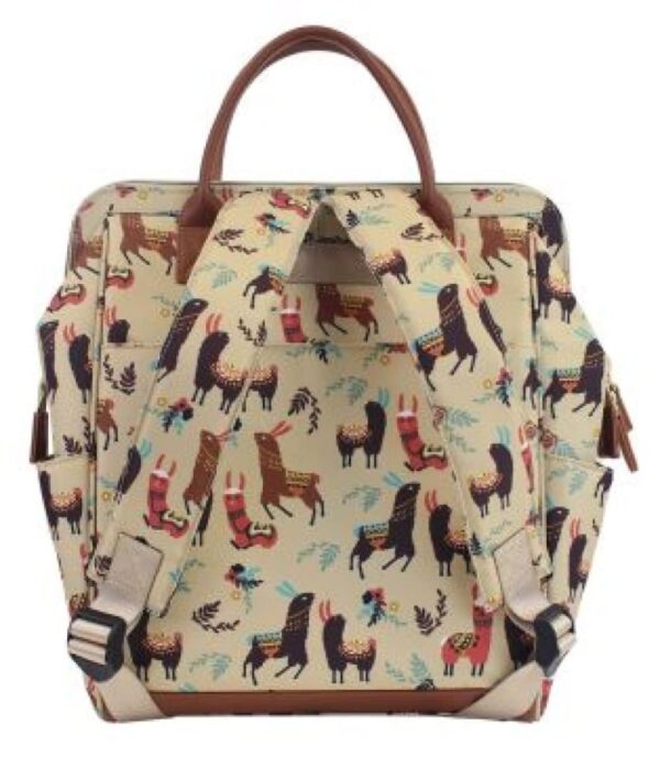 Maevn ReadyGO Water-Resistant Clinical Tote Backpack in Heather (Beige Llama) product image