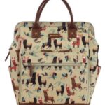 Maevn ReadyGO Water-Resistant Clinical Tote Backpack in Heather (Beige Llama) product image