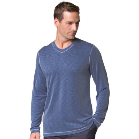 Maevn Uniforms Men's Modal Knit Curved V-Neck Underscrub Top product image