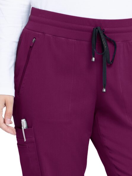 BARCO Grey's Anatomy Stretch GRSP537 Women's Eden Scrub Pant Wine SP product image