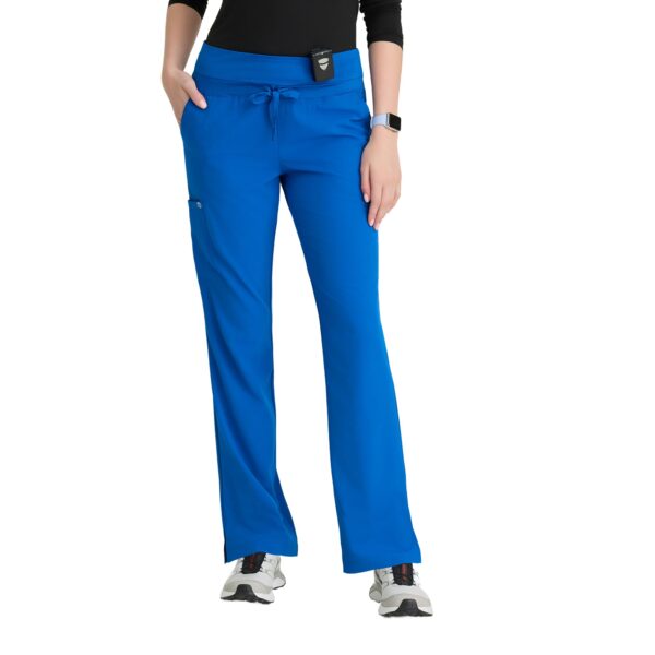 BARCO One Stride Pant-5 Pocket Mid-Rise Women's Scrub Pants in New Royal product image