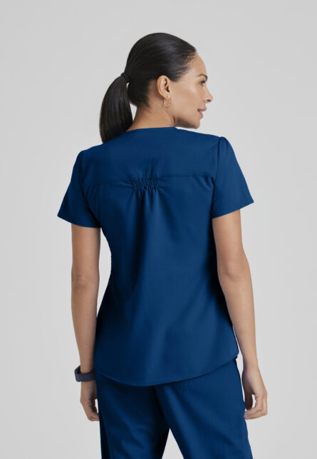 Grey's Anatomy Classic Aubrey Top-2 pocket V-Neck top - Image 10