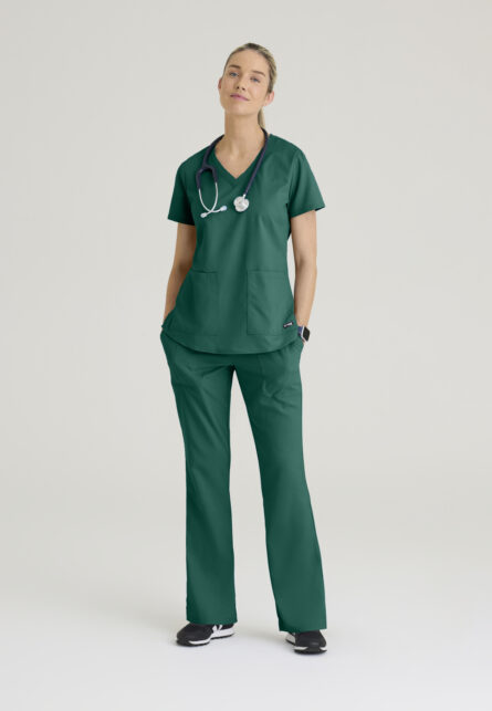 Grey's Anatomy Classic Aubrey Top-2 pocket V-Neck top - Image 8