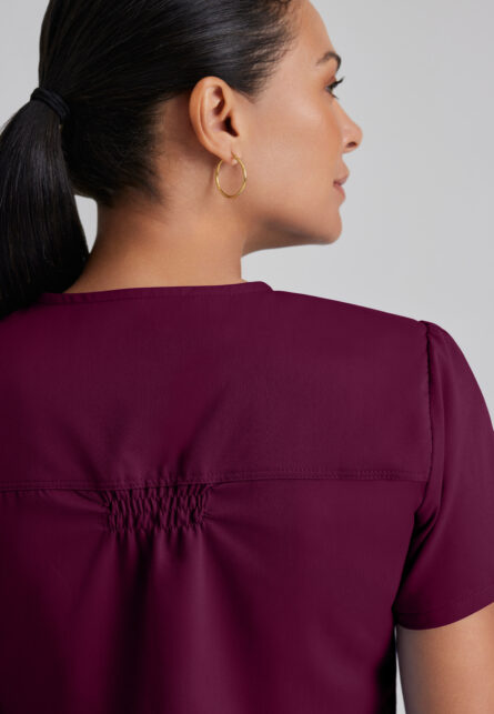 Grey's Anatomy Classic Aubrey Top-2 pocket V-Neck top - Image 16