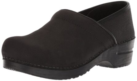 Sanita Women's Signature Pro. Textured Oil Clog in Black product image