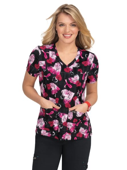 KOI Shirts in Filled With Hearts product image