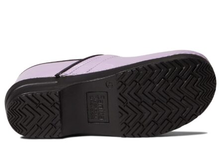 Sanita Pro Patent Professional Clogs for Women - Arch Support, Durable, Closed-Back, APMA-Approved Slip-On Shoes in Black Patent product image