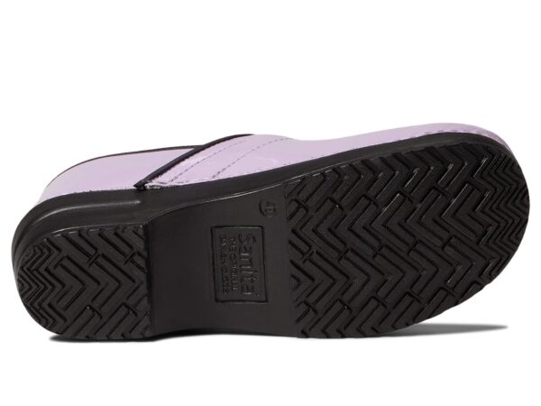 Sanita Pro Patent Professional Clogs for Women - Arch Support, Durable, Closed-Back, APMA-Approved Slip-On Shoes in Black Patent product image
