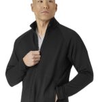 WINK Layers Men's Fleece Full Zip Jacket in Black product image