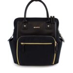 Maevn ReadyGO Mini Deluxe Water-Resistant Clinical Tote Backpack in Black (NB006) product image