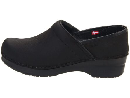 Sanita Pro Textured Oiled Wide Professional Clogs for Women - Arch Support, Durable, Closed-Back Slip-On Shoes product image