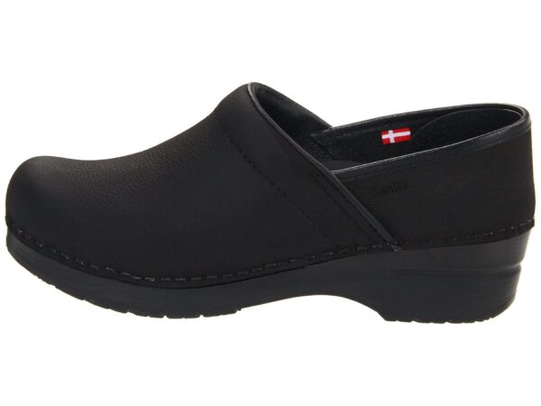 Sanita Pro Textured Oiled Wide Professional Clogs for Women - Arch Support, Durable, Closed-Back Slip-On Shoes product image