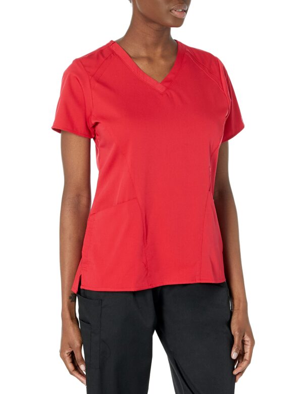 Wink PRO Women's 4 Pocket V-Neck Scrub Top in Navy product image