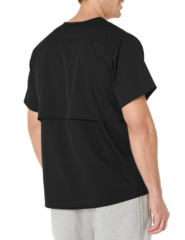 Carhartt Scrubs C15106 Men's Force® Modern Fit Twill Chest Pocket Top in Black product image